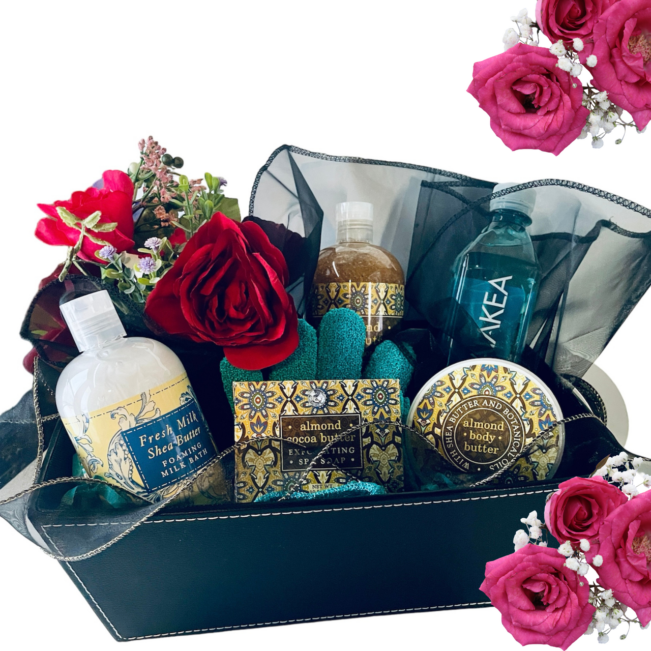 Spa At Home Gift Basket