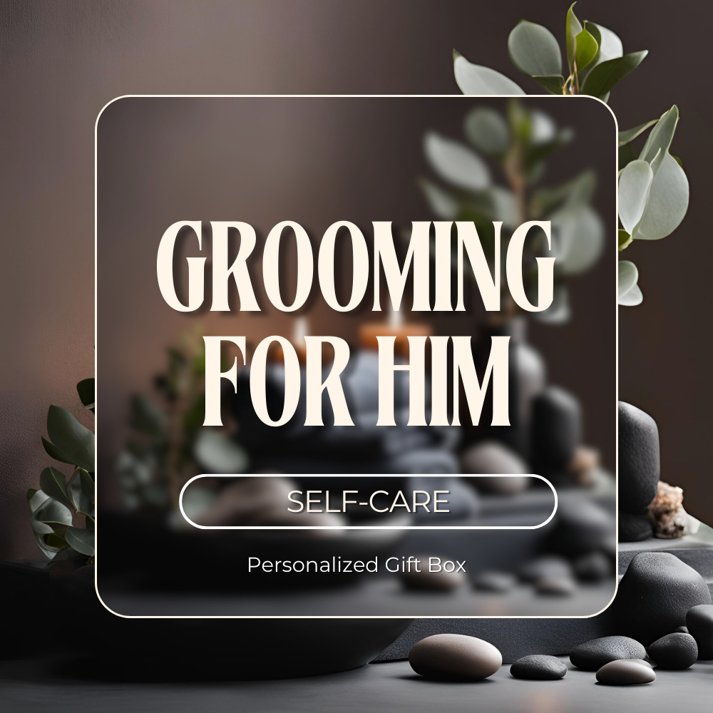 Personalized Grooming Box for Him