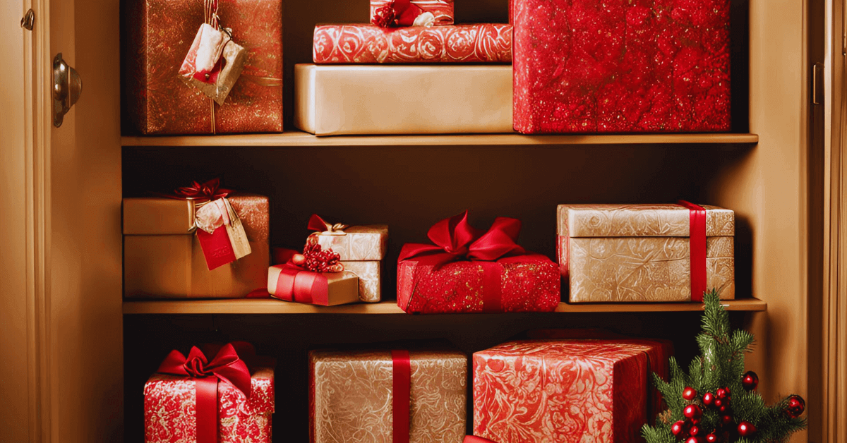 How to Organize and Store Surprise Gifts Without Getting Caught