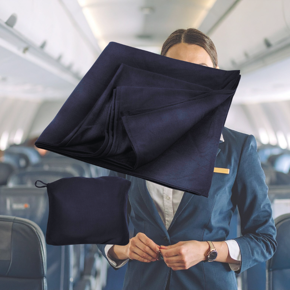 Packable Travel or Sports Event Blanket