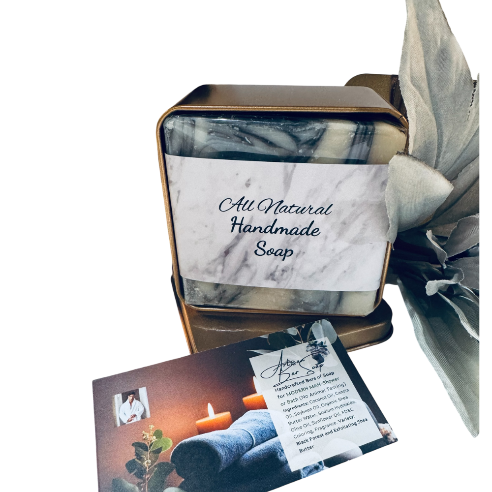 Artisan Hanmade Bar Soap for Men