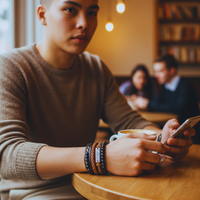 Thumbnail for Artisan Mens Believe Bracelet