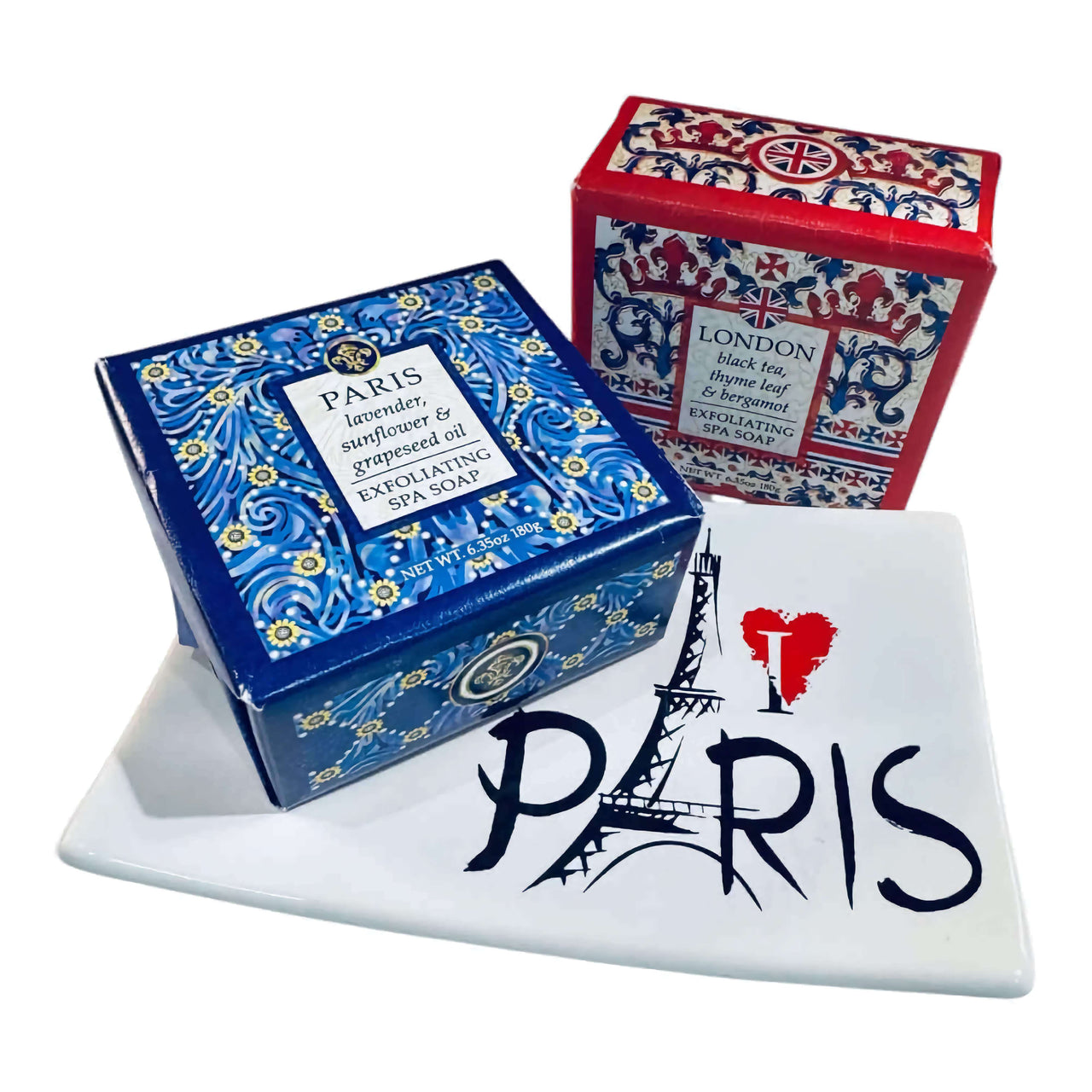 Paris Destination Theme Soap Gift Set.