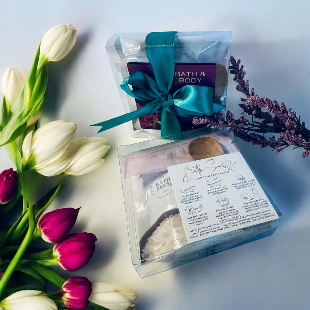 Bath Soak Sampler Gift Box.