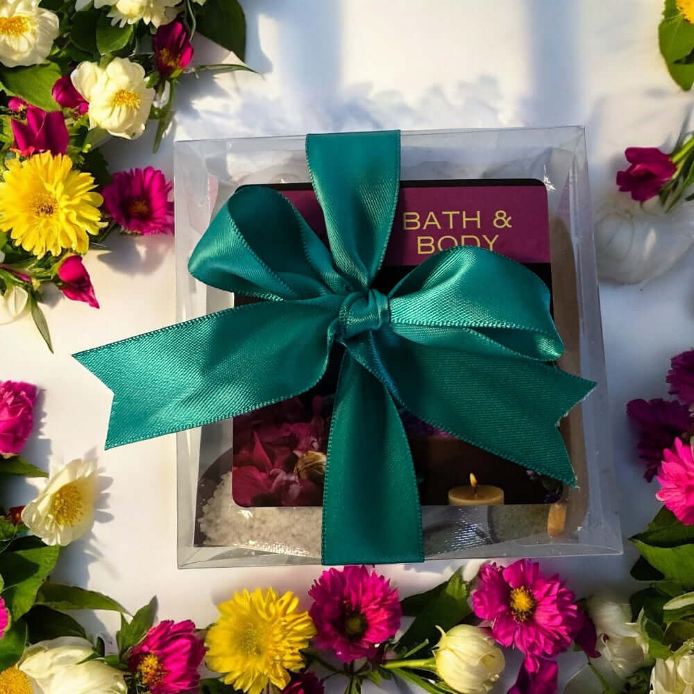 Bath Soak Sampler Gift Box.