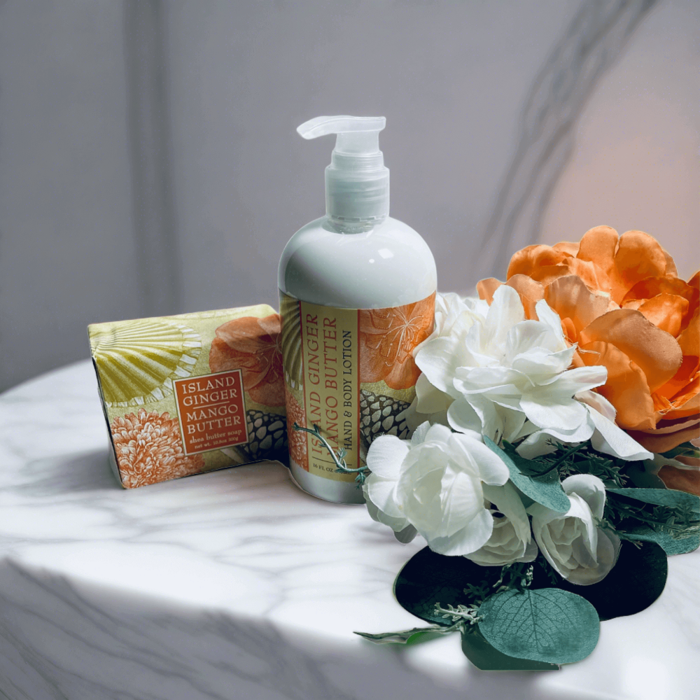 Bath, Body Island Ginger Shea And Mango Butter Collection - Essentialgifting