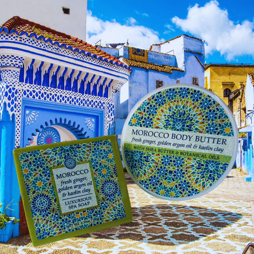 Bar Soap and Body Butter Morocco Inspired