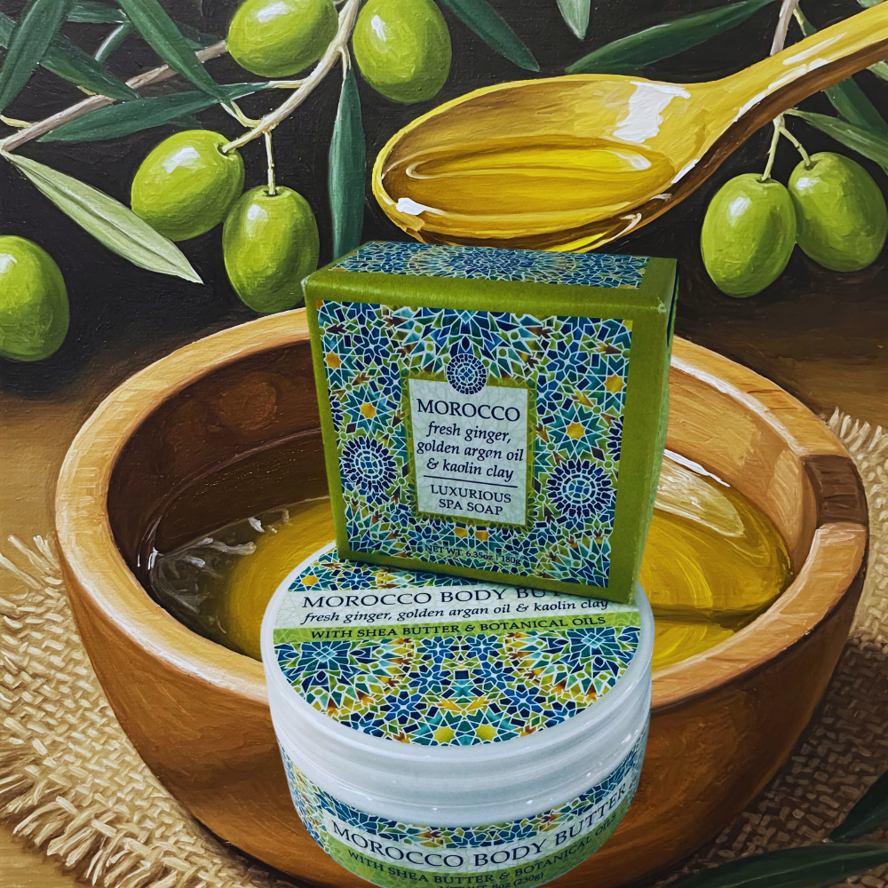 Bar Soap and Body Butter Morocco Inspired