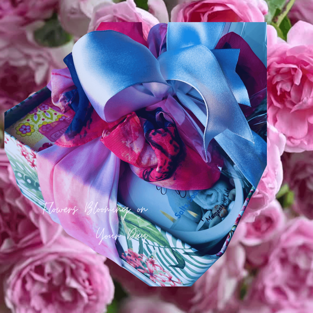 Floral Favorites Keepsake Tin Bath Gift - Essentialgifting