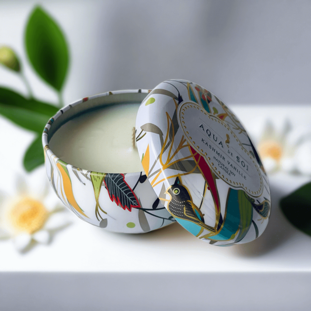 Luxurious Kashmire Vanille Soy Scented Candle - Essentialgifting