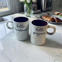 Thumbnail for Ceramic Contemporary Coffee Couple Mugs - Essentialgifting