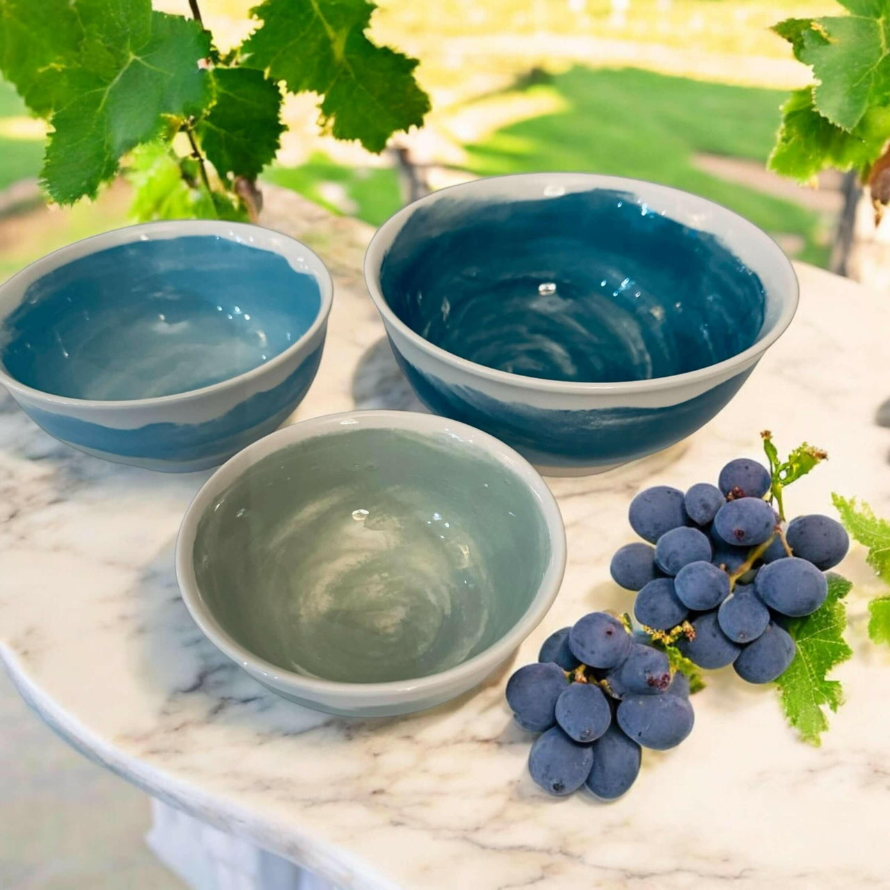 Ceramic Painted Bowls.