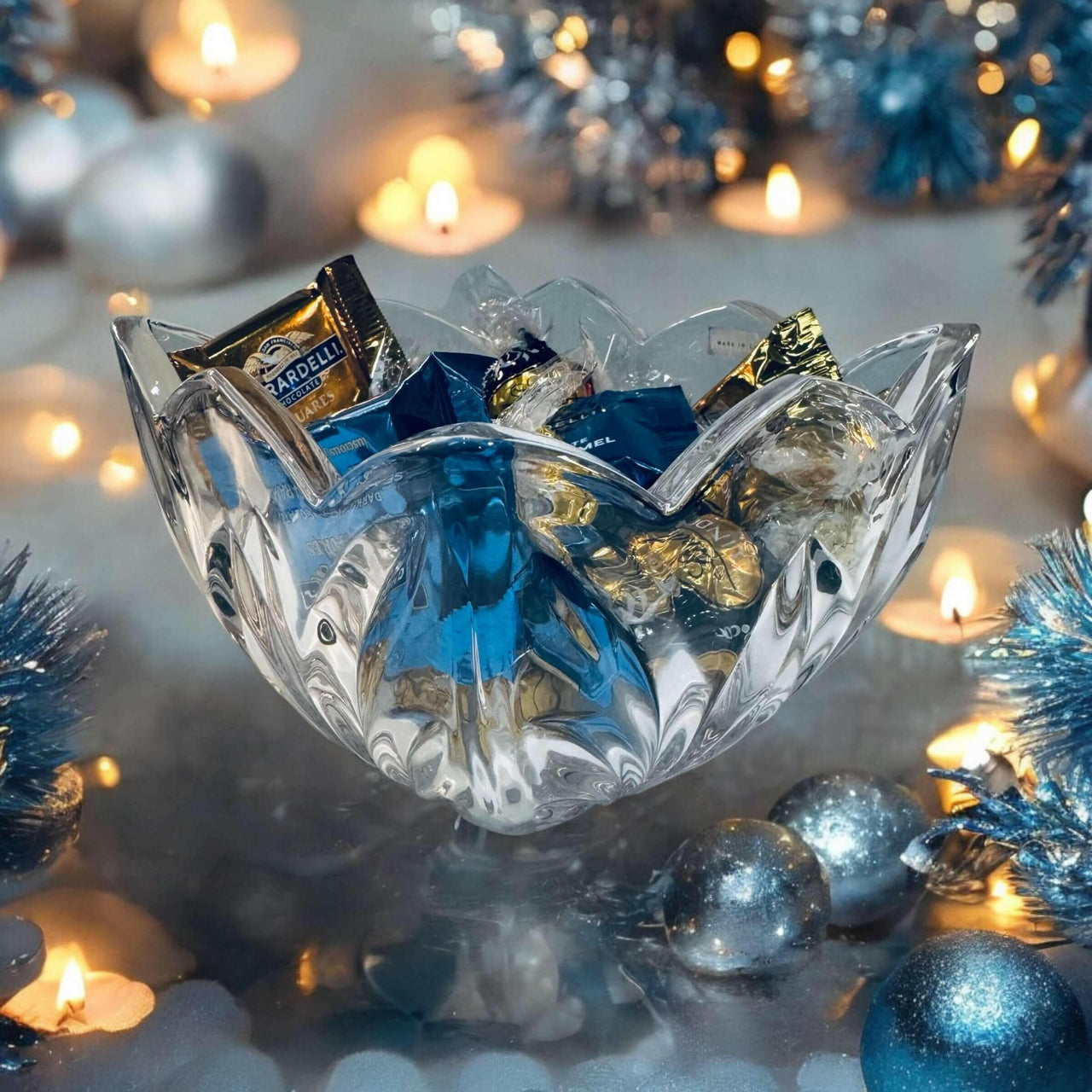 Candy Dish with Chocolates Gift Box.