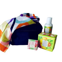 Thumbnail for Small Cosmetic bag with sccarf
