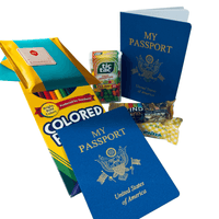 Thumbnail for Kids Design Your Passport Fun Snack Box.