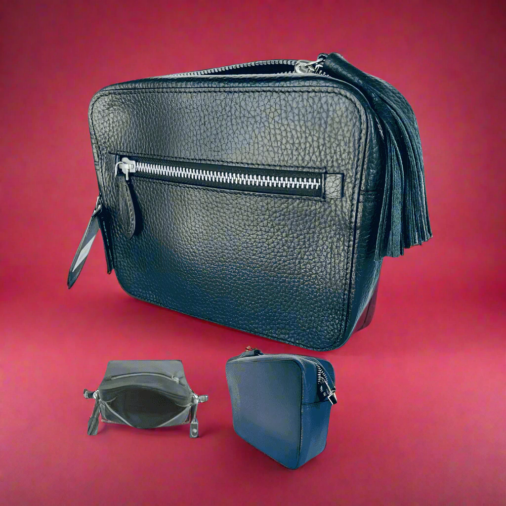 Leather Cross Body Handbag