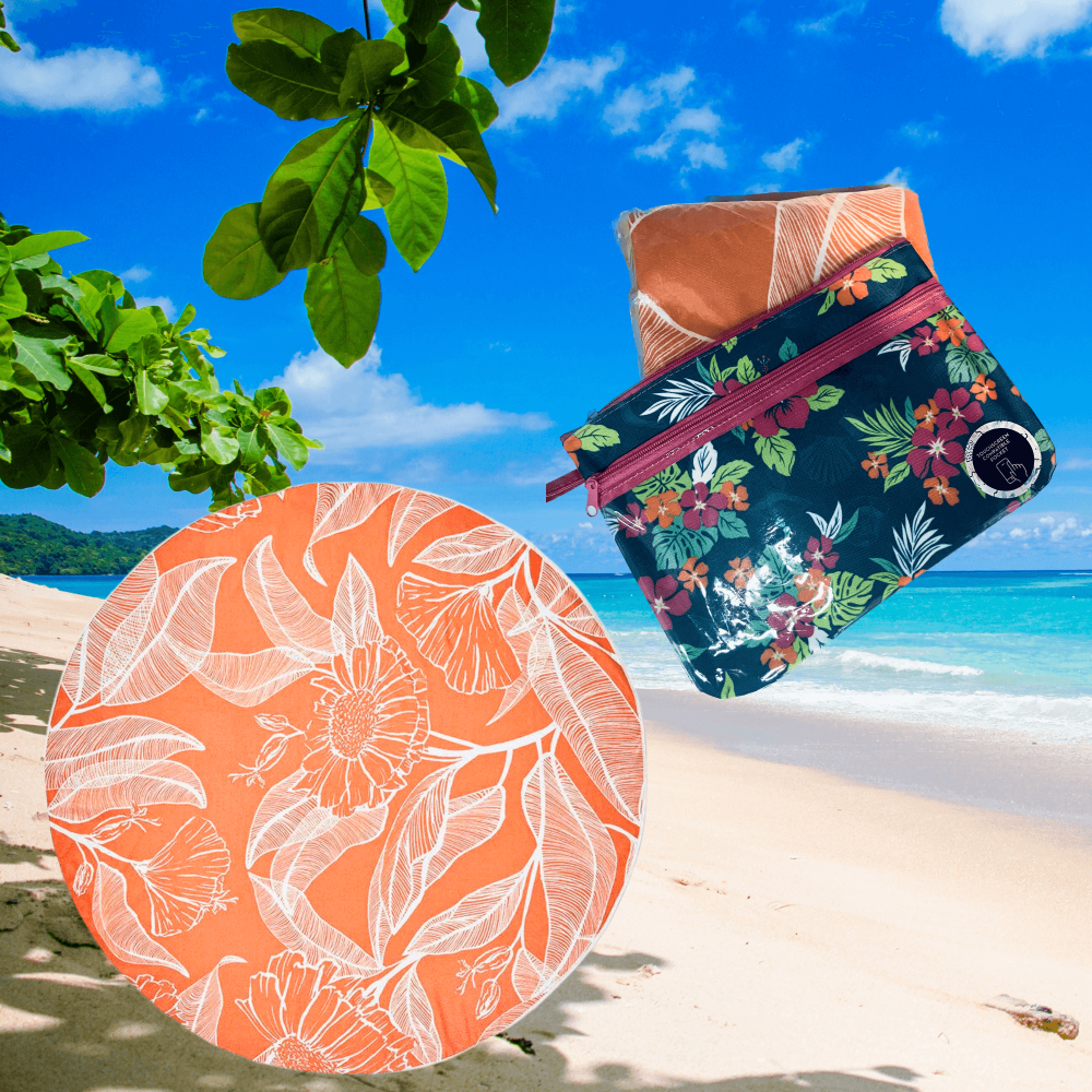 Swimsuit Pouch with Pool Towel