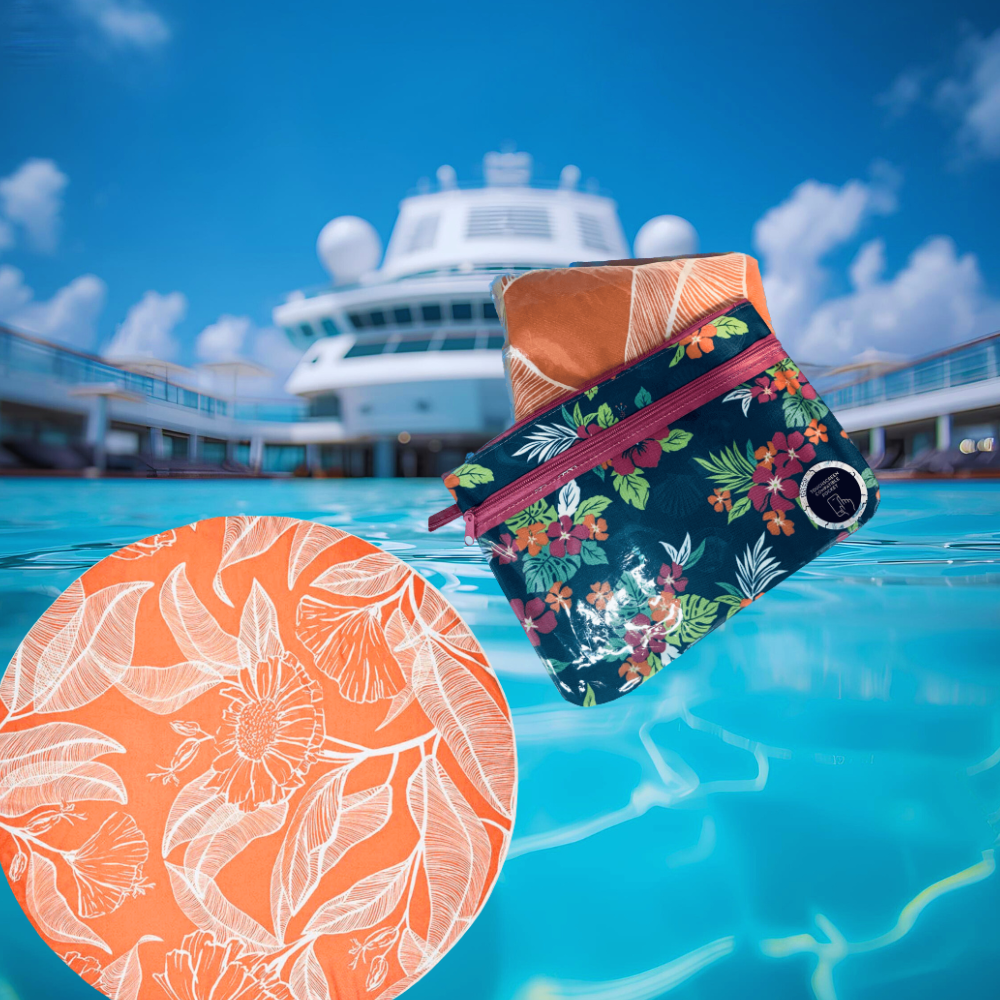 Cruise Travel Wet/Dry Pouch for Swimwear Set - Essentialgifting