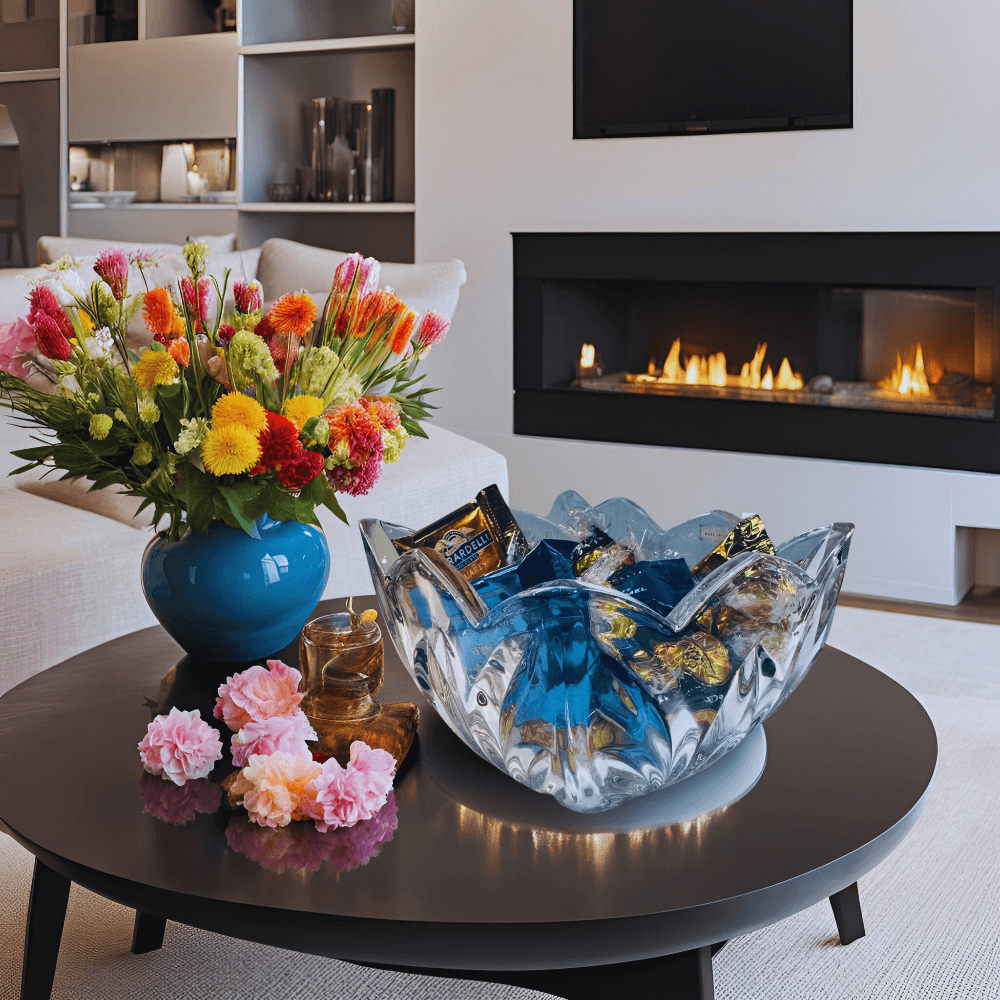 Candy Dish with Chocolates Gift Box.