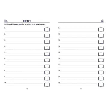Book tracker pages