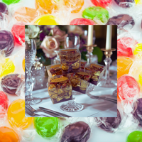 Thumbnail for Fruit candies in clear candy box