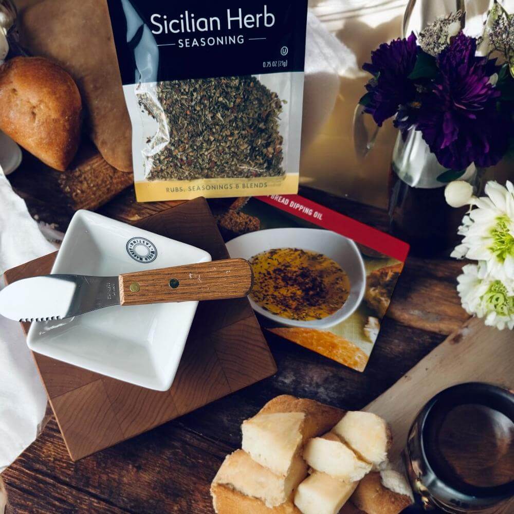 Unique Bread Board Gift Set.