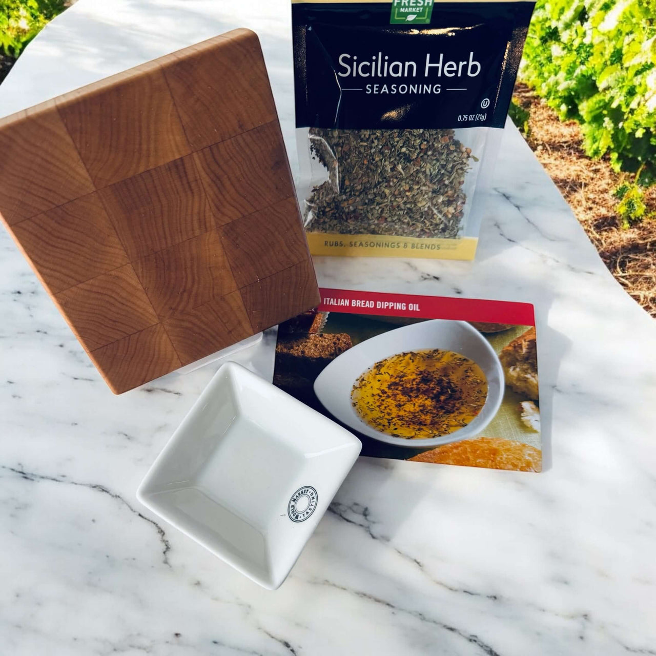 Unique Bread Board Gift Set.