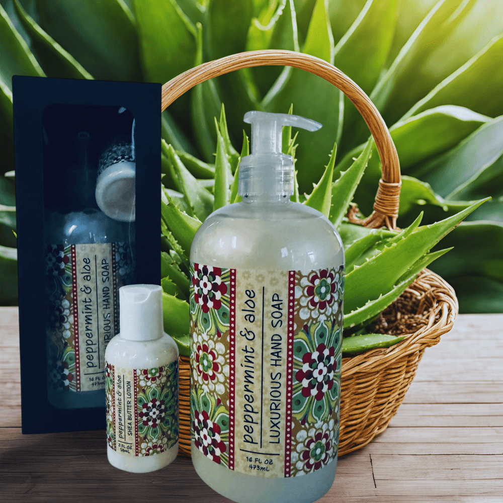 Essential Oil Peppermint Handsoap Gift.