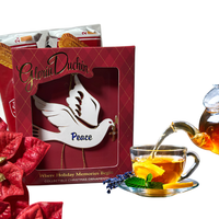 Thumbnail for Holiday Peace Dove Enamel Ornament Gift