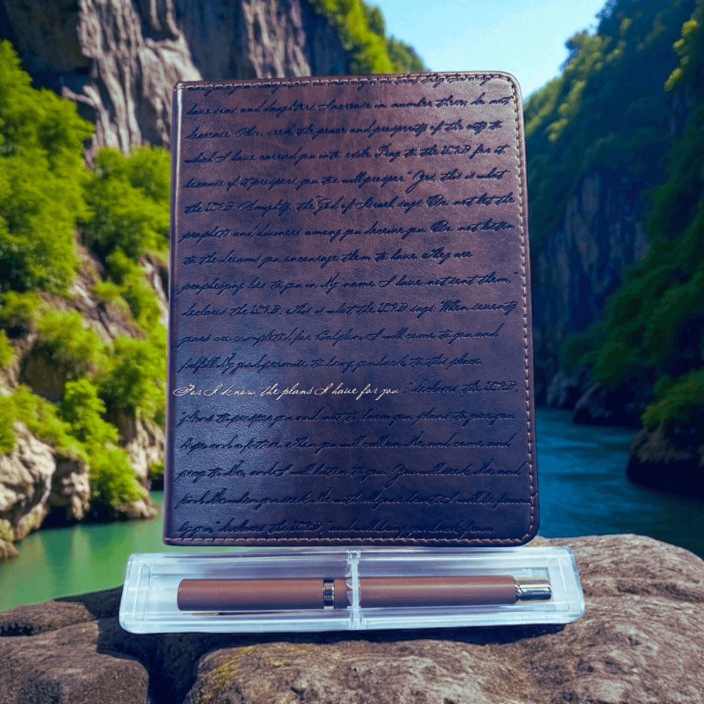 His Inspiring "I Know The Plans" Journal
