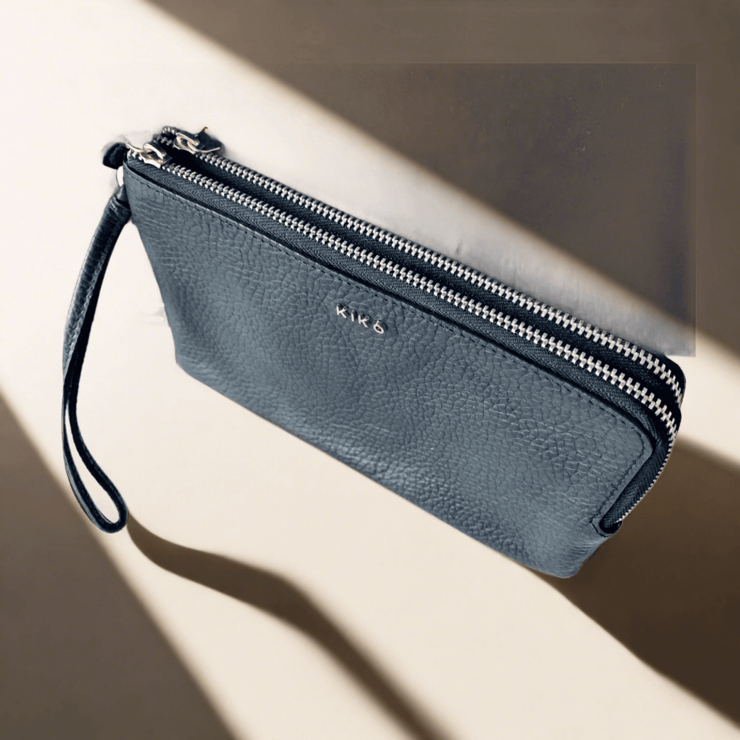 Handbag Wristlet Wallet with Double Zipper