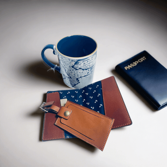 Men's Mug & Travel Passport Wallet
