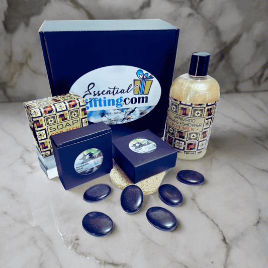 Modern Man Shower Grooming Gift Box