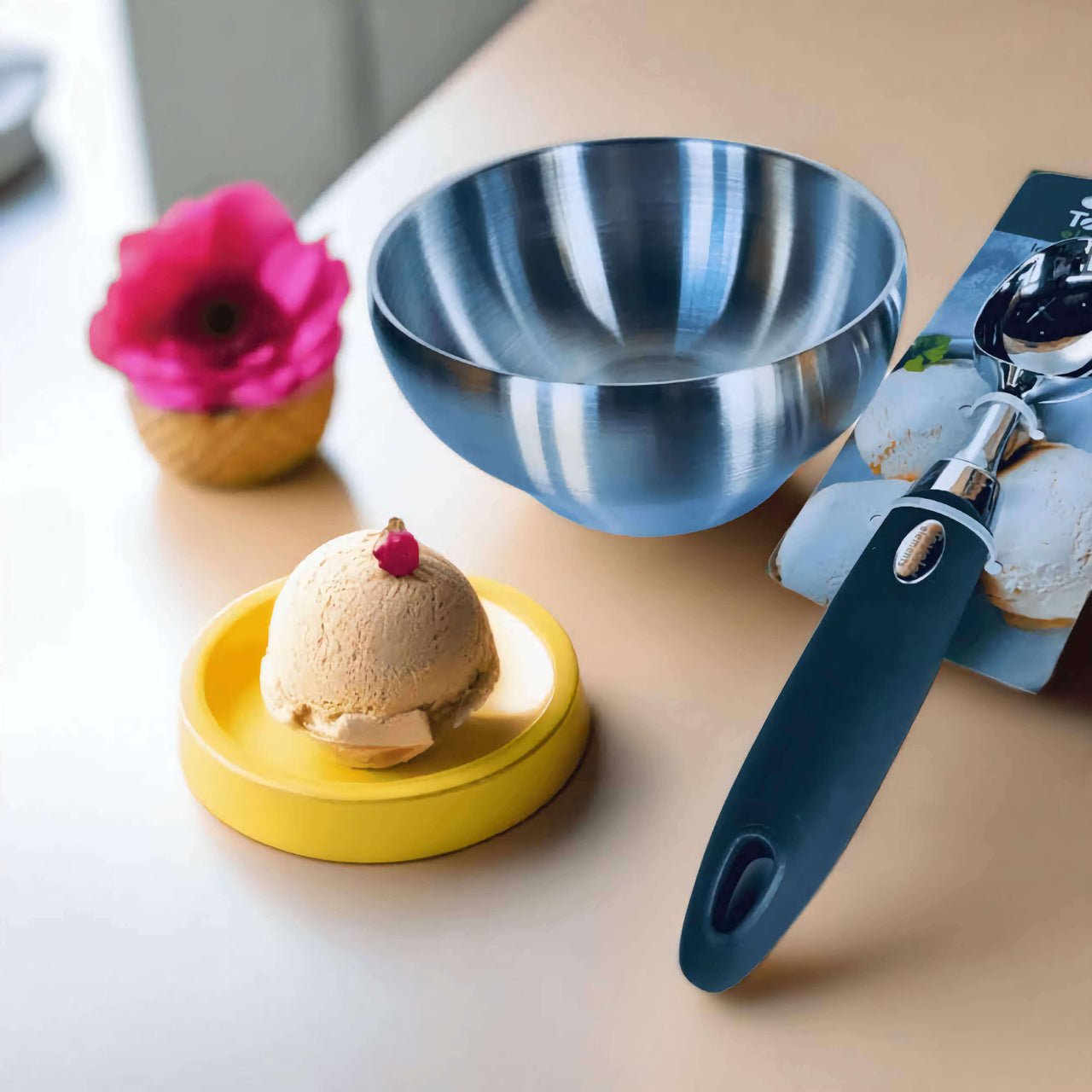 Premium Ice Cream Dessert Bowl Gift Set