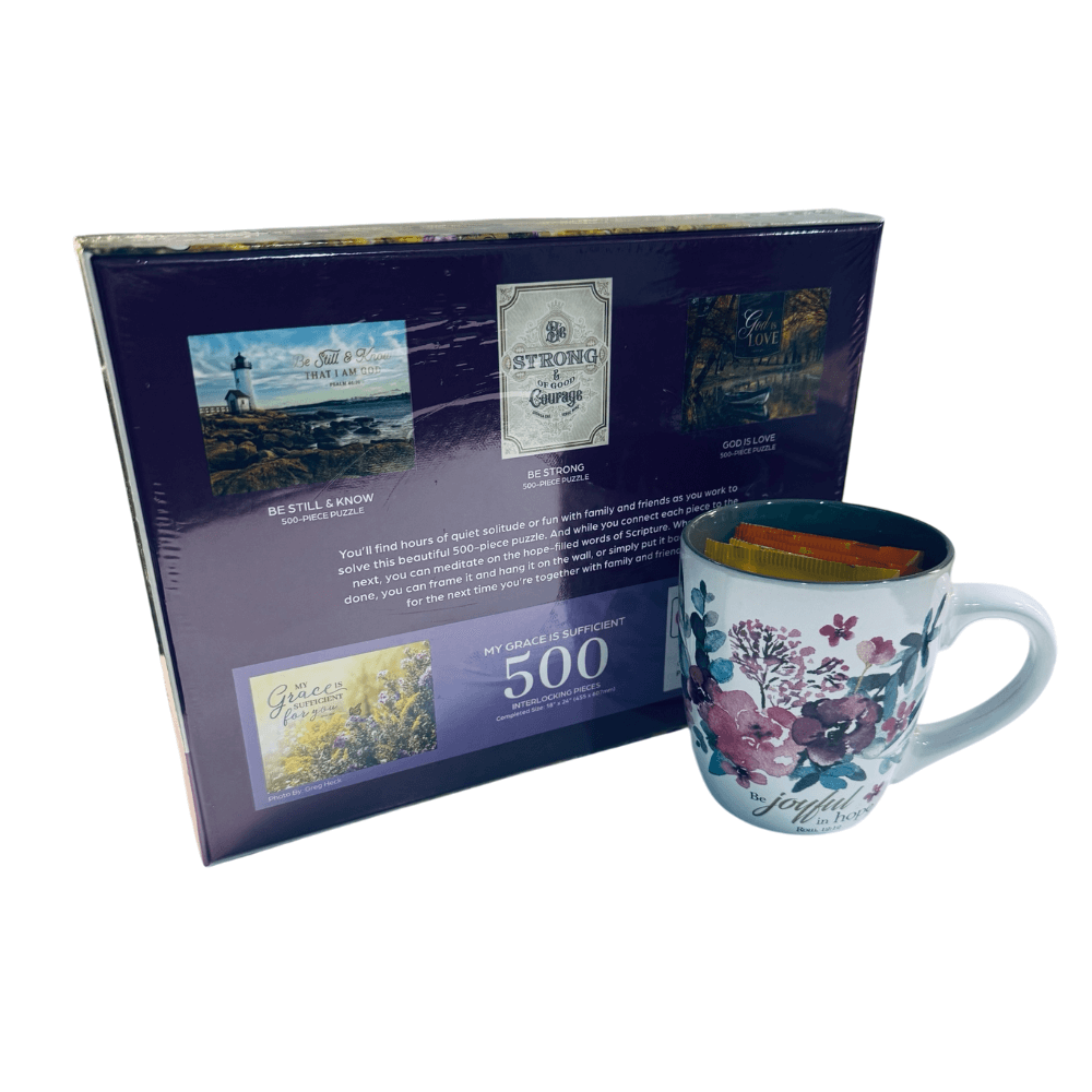 Inspirational Gift, My Grace Is Sufficient 500pc Puzzle.