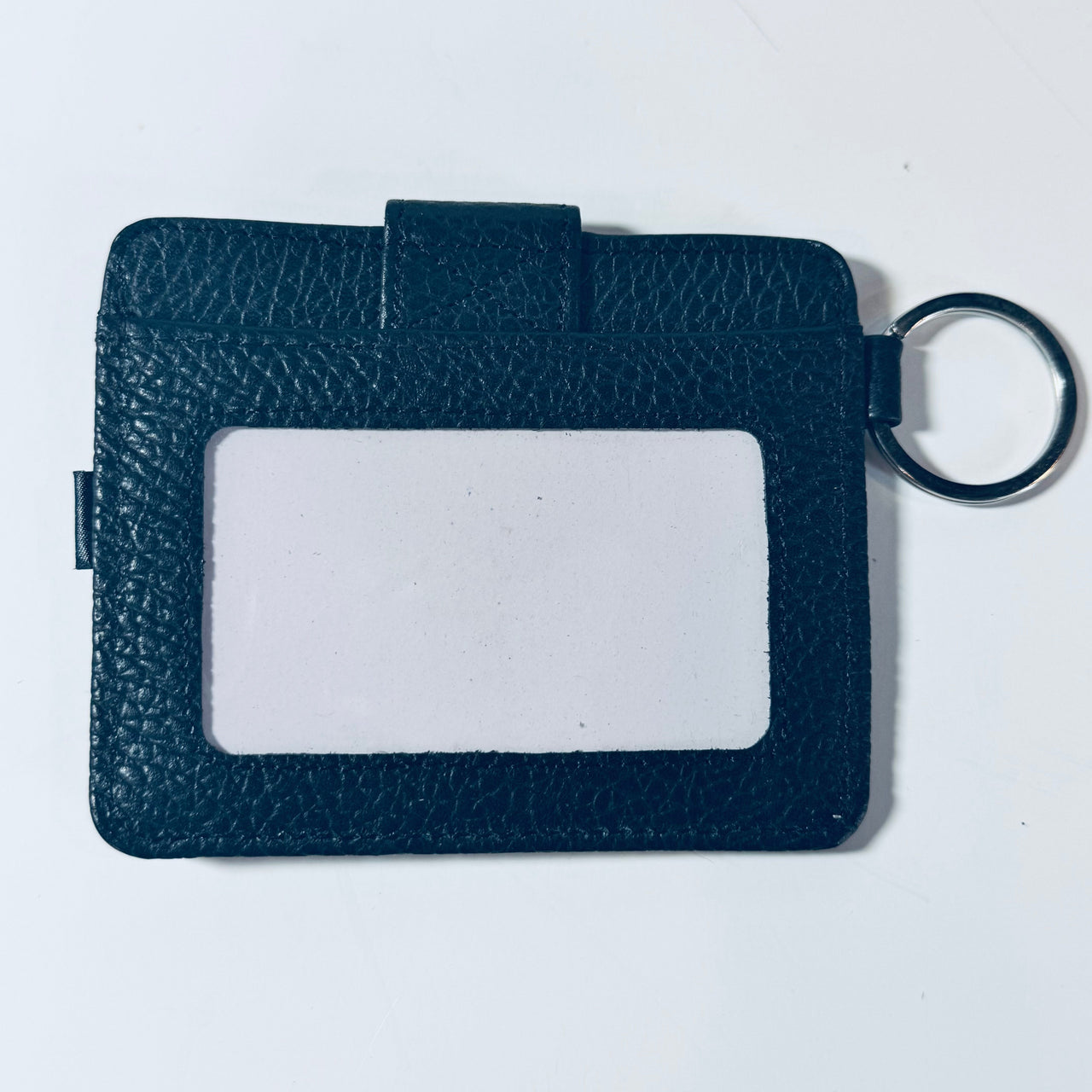 Leather Cowhide ID Card Case_Blackwindow