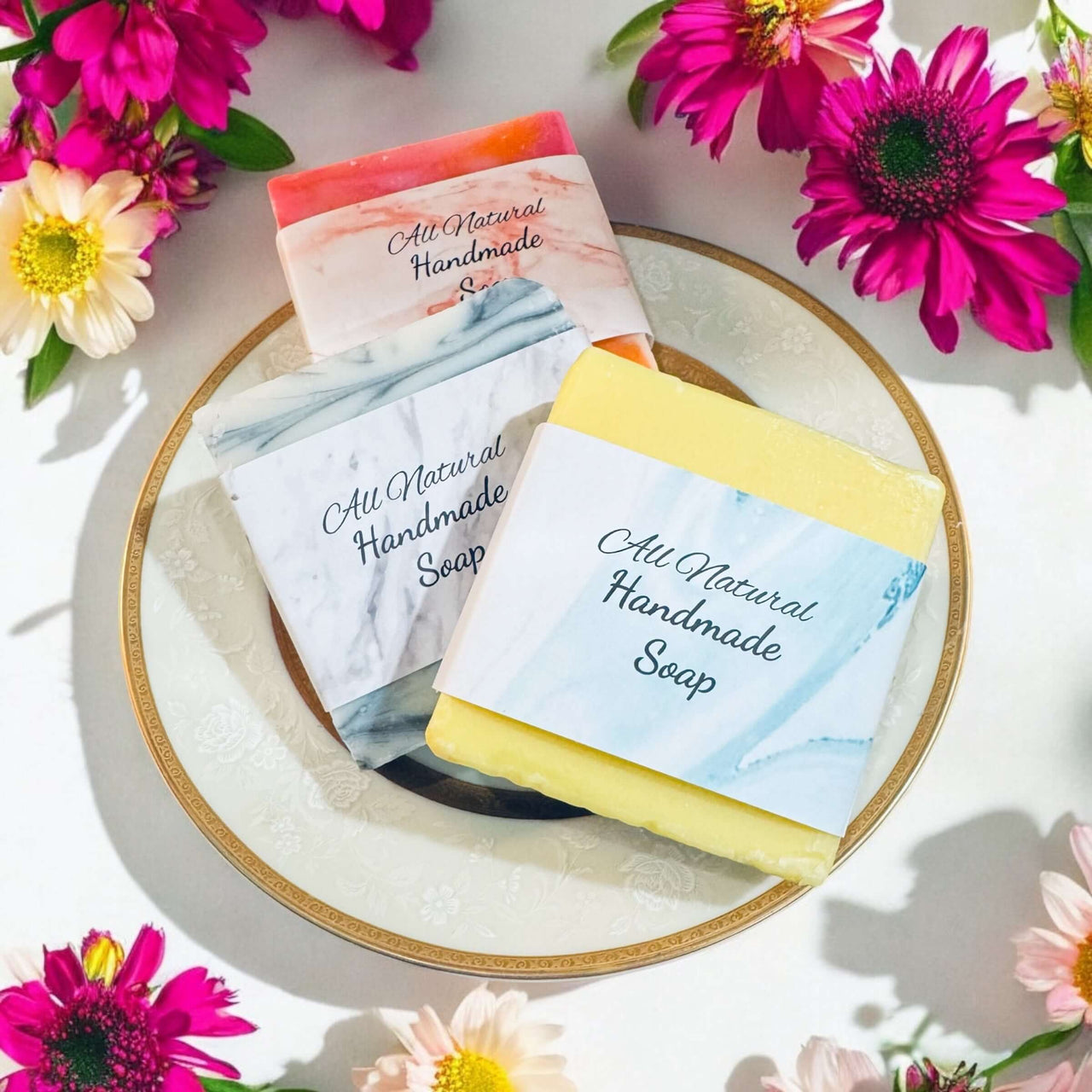 Soap, Luxurious Handcrafted Artisan Bath Soap, Tin Box.