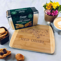 Thumbnail for Moravian Cookies with NC Bamboo Charcuterie Board