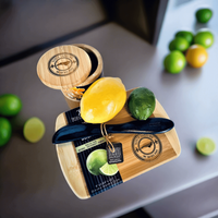 Thumbnail for Souvenir-Handcrafted North Carolina Mini Bar Board Set - Essentialgifting