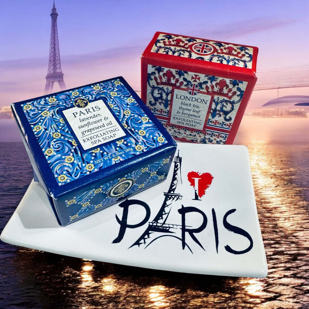 Paris Destination Theme Soap Gift Set