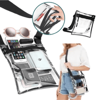 Thumbnail for Stylish Clear Stadium Crossbody Bag by Essentialgifting - Essentialgifting