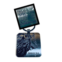 Thumbnail for Water Bottle Stainless Drink Sleeve with Inspirational Keychain.
