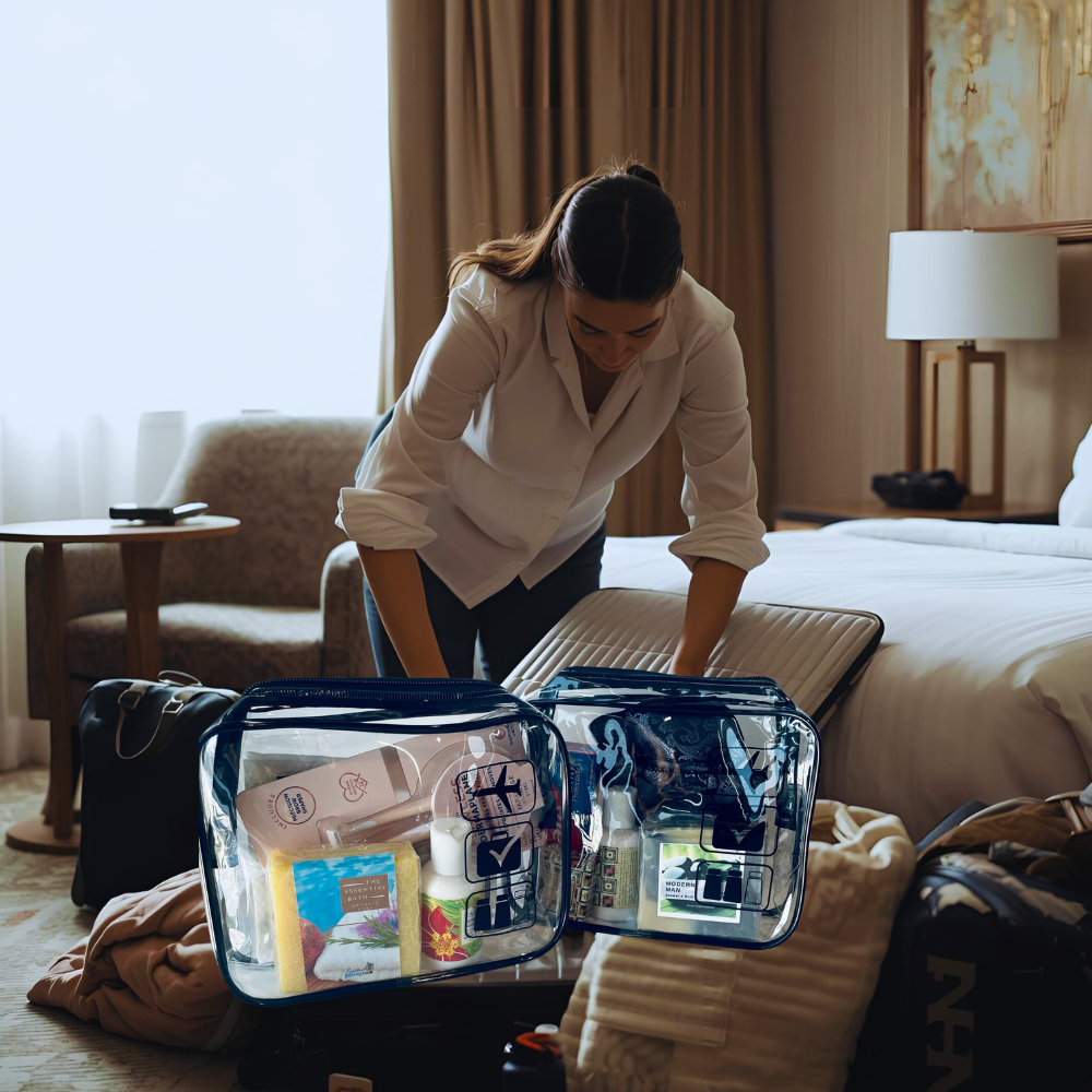 TSA-Approved Travel Toiletry Bag - Essentialgifting