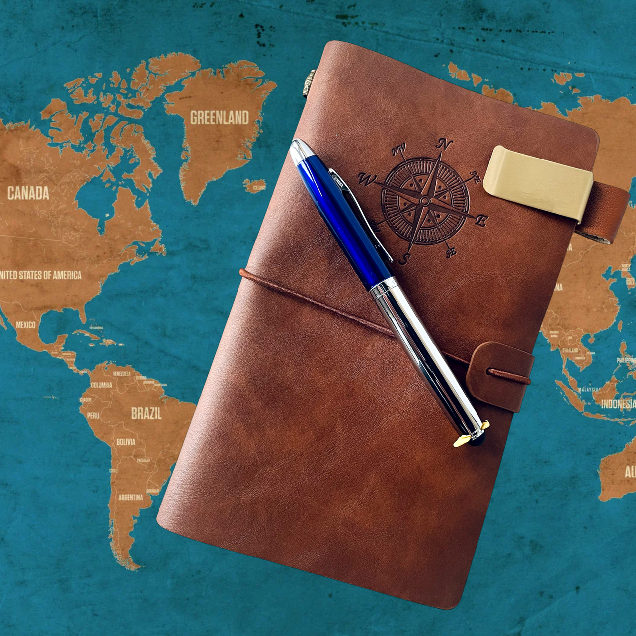 Travel Journal Gift Set