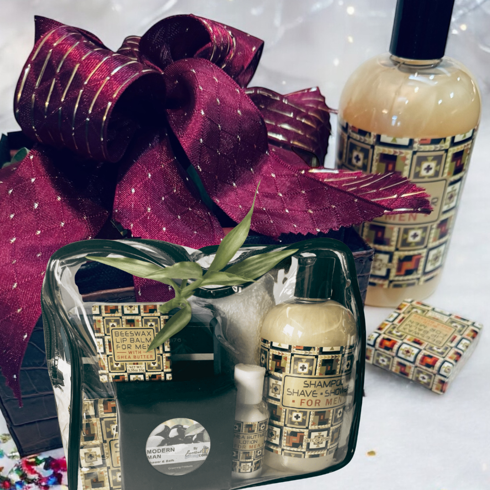 Toiletry Travel Kit for Men Gift Boxed