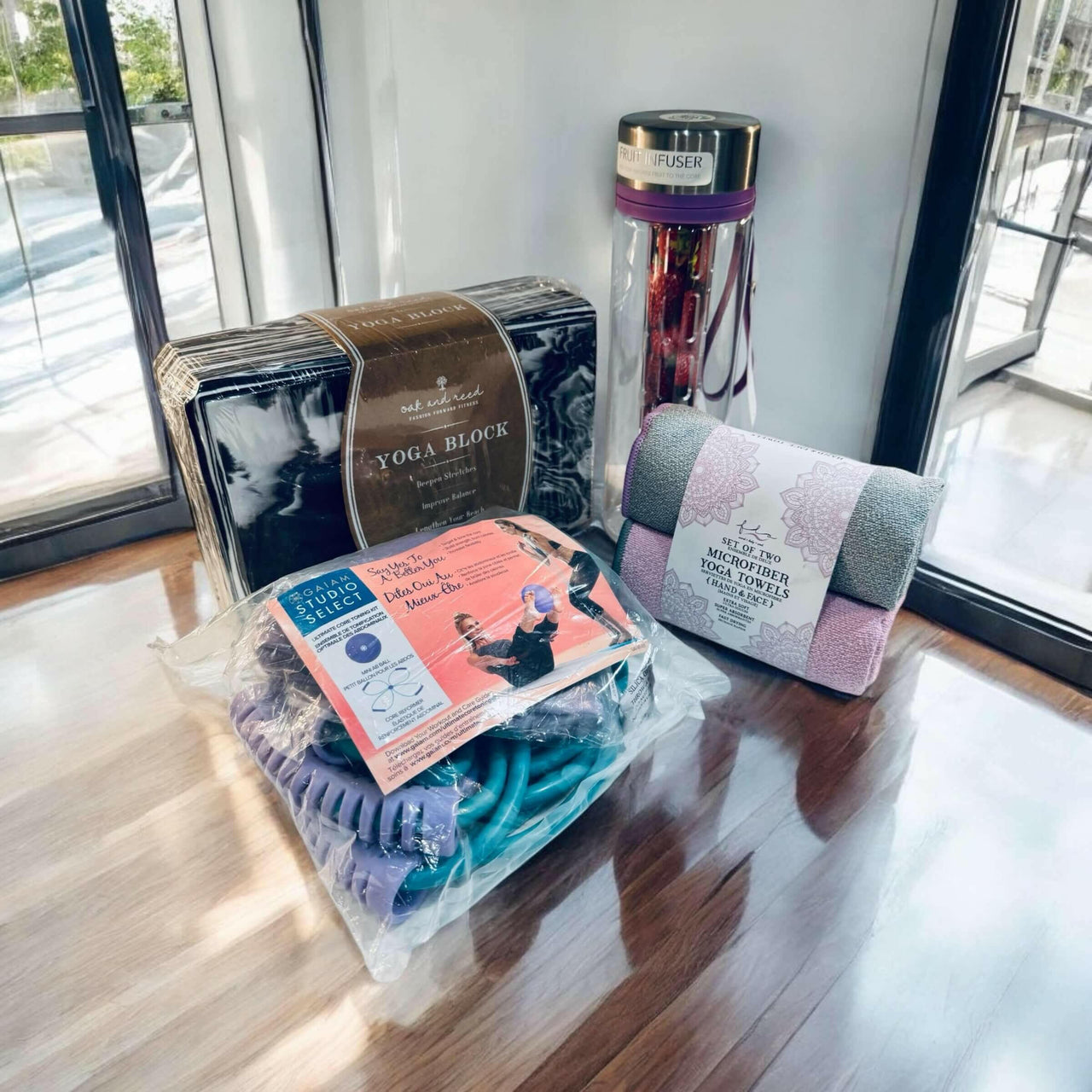 Fit At Home Yoga Starter Set.