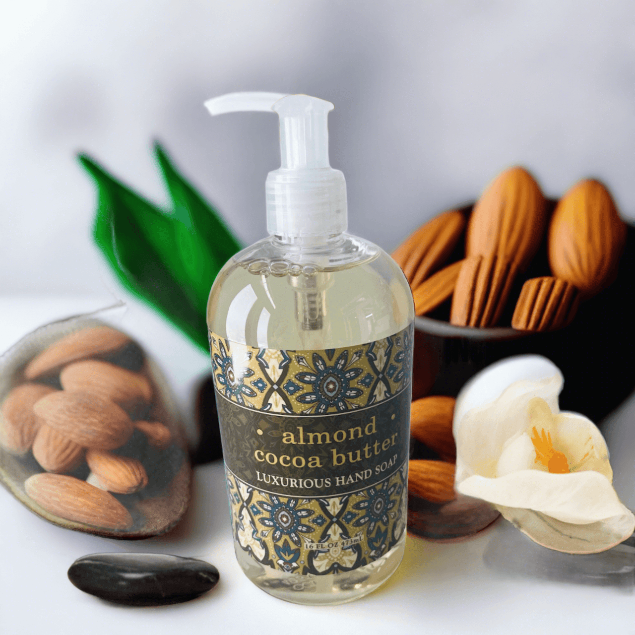 Luxurious Almond Cocoa Butter Liquid Hand Soap - Essentialgifting