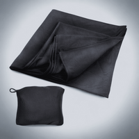 Thumbnail for Compression Travel Socks With Cozy Fleece Blanket.