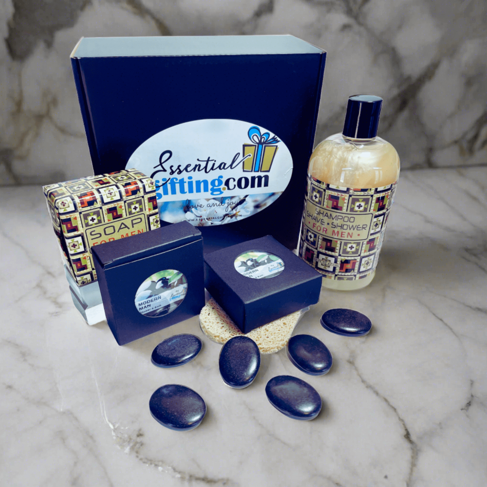 Modern Men's Grooming Gift Set - Essentialgifting