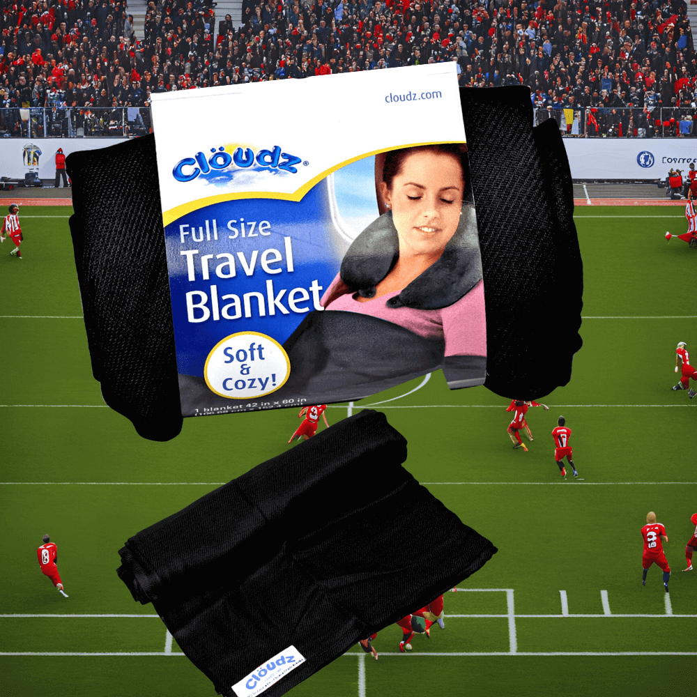 Travel Blanket For Sporting Events or Flights - Essentialgifting